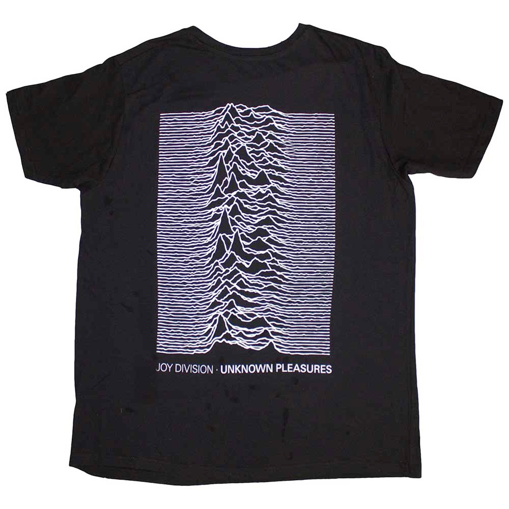 Joy Division - Pulsar Pocket Wave Herren TShirt - Schwarz